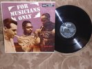 Dizzy Gillespie For Musicians only Verve MGV-8198 Sonny Stitt Stan Getz org