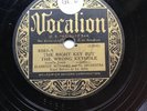 CLARENCE WILLIAMS & HIS ORCH - ‘THE RIGHT KEY BUT THE WRONG KEYHOLE’ VOCALION 78