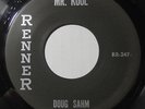 DOUG SAHM Mr. Kool / Bill Baetty 45 rpm Renner RARE TX R&B Blues Rocker LISTEN