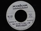 Marie Knight-That's No Way To Treat A Girl-Musicor 1106-WLP RARE NORTHERN SOUL
