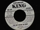 Mac Curtis-That Ain't Nothin' But Right-King 4995-ROCKABILLY RARE WLP