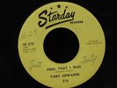 Tibby Edwards-The Fool That I Was/I Don't Want To-Starday 278-ROCKABILLY RARE