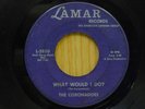 Coronadoes 45 What Would I Do bw Zig Zag on Lamar Michigan garage RnB
