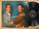 SAMMY DAVIS JR. & CARMEN McRAE Boy Meets Girl LP 1957 US EX-
