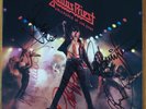 JUDAS PRIEST Unleashed in the East SIGNED by 5 on cover LP AUTOGRAPHED