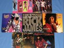 RICK JAMES--7 RECORDS--MAY JANES GIRLS+ STREET SONGS+ COLD BLOODED+ LOOSEY'S RAP