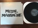 METAL MASSACRE LP - original PROMO  pressing Metalworks Metallica Mustaine