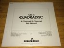 TEST RECORD CD-4 QUADRADISC (4-Channel/2-Channel) SEALED LP