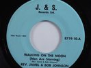 Funk 45 REV. JAMEL & BOB JOHNSON Walking On The Moon J&S VG++ HEAR