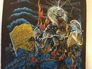 IRON MAIDEN VINTAGE BACKPATCH 1985