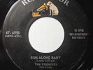 THE PREMIERS Run Along Baby/Hey Miss Fancy 45 rpm RCA VICTOR R&B ROCKER DANCER ?