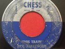 REV. BALLENGER   THIS TRAIN / HOW I GOT OVER   RARE GOSPEL BLUES 45   CHESS 1590