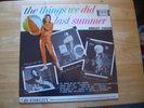 SHELLEY FABARES   THINGS WE DID LAST SUMMER   1962   33 1/3 RPM RECORD