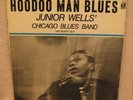 JUNIOR WELLS: HOODOO MAN BLUES w/ BUDDY GUY EARLY PRESS BLUES LP  DELMARK DS612
