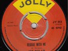 60s 70s Skinhead Reggae JOE NOLAN reggae with me Rare UK Jolly 7