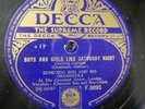 78rpm EDMUNDO ROS boys & girls like saturday night / galla galla F 9895