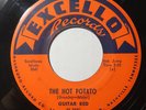 GUITAR RED The Hot Potato / Chili Pot 45 rpm Excello 2085 Greasy Instro R&B HEAR