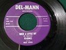 The Vi-Kings LETS ROCK A LITTLE / Desert Boots 1959 Del-Mann JB-545  VG+ LISTEN