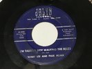 45 RPM Lee & Allen JALYN I'm Talking Not Walking The Blues OHIO BOPPER   VG-