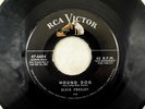 Elvis Presley - Rock RCA Victor w/ Silver Line 45 RPM - Hound Dog B4