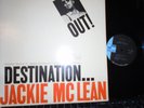 JACKIE MCLEAN DESTINATION OUT  BLUE NOTE 84165 LIBERTY/UA VAN GELDER STEREO