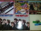 The Beatles vinyl LP collection.