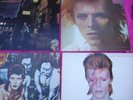 [ 4 ] DAVID BOWIE  LPs = SPACE ODDITY = ZIGGY STARDUST = ALADDIN SANE = VINYL EX