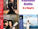 3xSet Kathleen Battle Mozart Pleasures of Their Company Ombra Mai Fu Japan