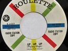 PEGGY KING Up Up Up ROULETTE 45 mod jazz popcorn VG++ 7” HEAR