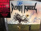 Death Angel SIGNED Frolic through the park LP AUTOGRAPHED rare  Thrash Metal 
