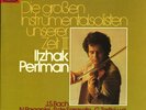 PERLMAN Violin Recital PAGANINI SARASATE TARTINI NOVACEK JOPLIN BACH EMI Stereo