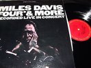 MILES DAVIS : FOUR&MORE LP COLUMBIA PC 9253 USA