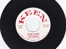 RARE 1958 R&B DOO WOP - THE VALIANTS - LOVER, LOVER/WALKIN' GIRL - PROMO