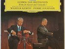 FOURNIER & KEMPFF BEETHOVEN CELLO WORKS I DGG ED.1 STEREO TULIP SLPM 139305 NM
