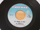THE MEDITATIONS It’s Wrong To Fight 45 VG+ Northern Soul Crossover HEAR