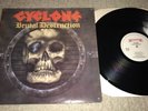 Cyclone Brutal Destruction LP Heavy Metal Thrash Roadrunner RR-9687