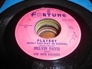 Melvin Davis DETROIT NORTHERN SOUL 45 Playboy / I Wont Be Your Fool