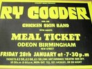 RY COODER RARE CONCERT POSTER FRIDAY 28th JANUARY 1977 BIRMINGHAM ODEON THEATRE