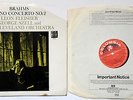 Brahms Piano Concerto No.2 George Szell Fleisher Columbia SAX 2534 UK ED1 LP Ex+