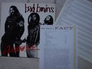 Bad Brains ?– Quickness Caroline Records ?CARLP4  Virgin Promoblatt promo sheet