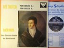 BEETHOVEN · Piano Concerto No.1 & No.2 · BACKHAUS · DECCA SXL 2178 WBg LP UK