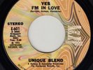 70s northern soul crossover 45 UNIQUE BLEND Yes I'm In Love EASTBOUND mp3