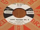 The Clovers Love Potion No. 9 United Artists 180 Stay Awhile Original Promo 45