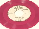 Johnny Tyler Devil's Hot Rod Ekko 1000 Red Vinyl Promo 45 Hillbilly Rockabilly