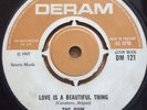 THE QUICK - LOVE IS A BEAUTIFUL THING / BERTS APPLE CRUMBLE ORIGINAL DERAM MOD
