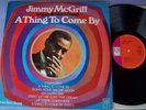 JIMMY McGRIFF ORGAN BLUES BAND A Thing To Come By 1970 UK LP A1/B1 1st FUNK SOUL