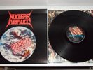 NUCLEAR ASSAULT Handle With Care Vinyl LP 1989 Gebraucht Sehr Gut erhalten