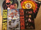 guns n roses vinyl banned appetite for destruction.plus two picture discs.