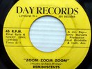 REMINISCENTS doo-wop 45 ZOOM ZOOM ZOOM vg+ DAY Records b/w OH LET ME DREAM pc281