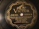 JAZZ HIGH HATTERS Red Hot & Blue Rhythm VICTOR 22314 E+